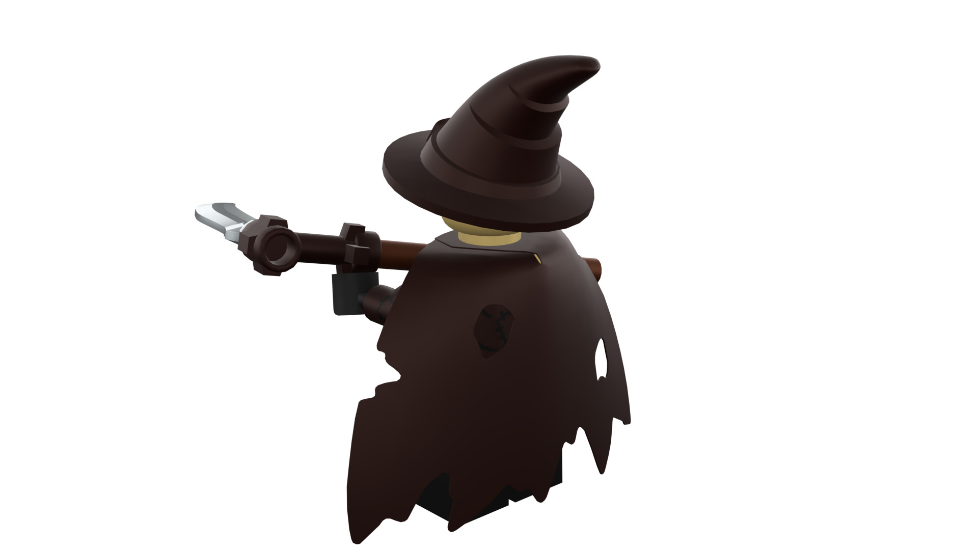 3D print minifigure - Scarecrow 3D print model_34