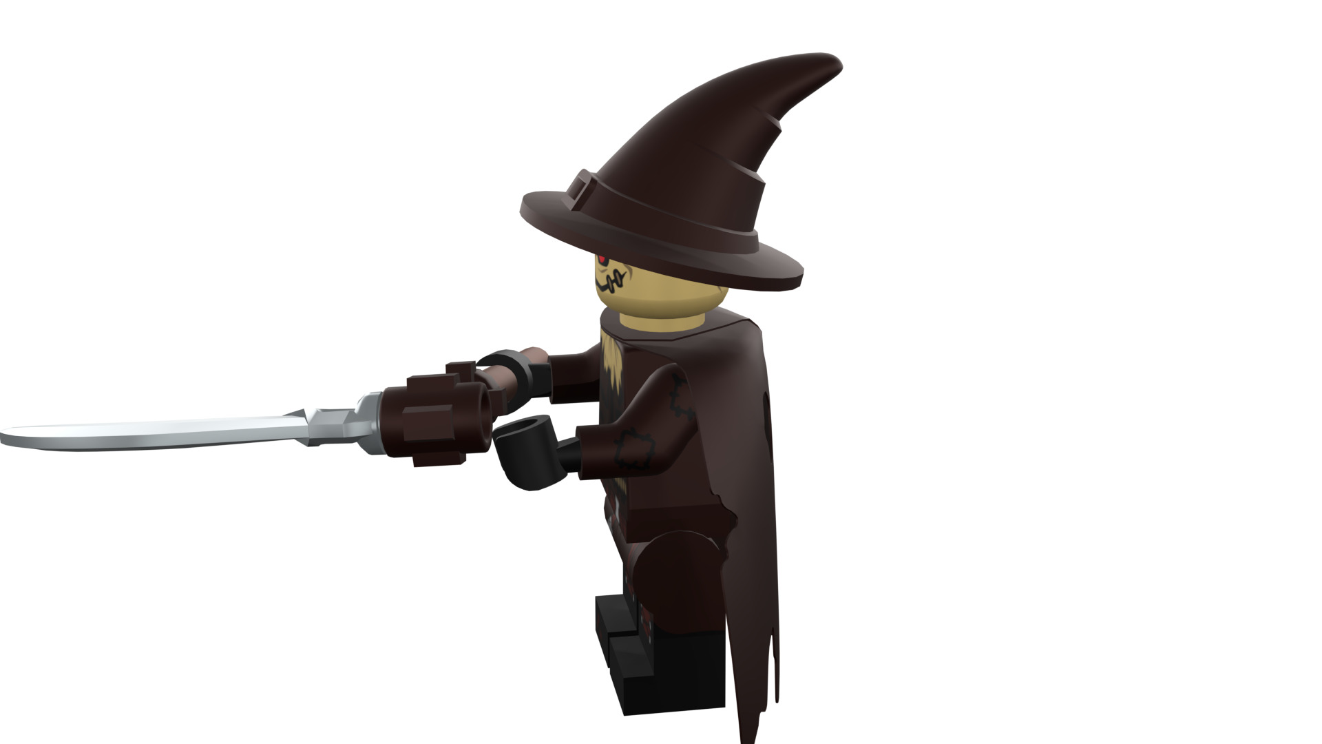 3D print minifigure - Scarecrow 3D print model_41