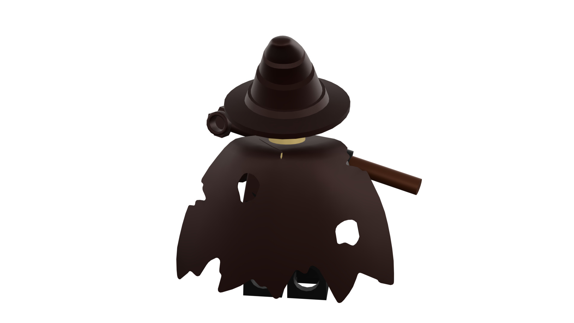 3D print minifigure - Scarecrow 3D print model_28