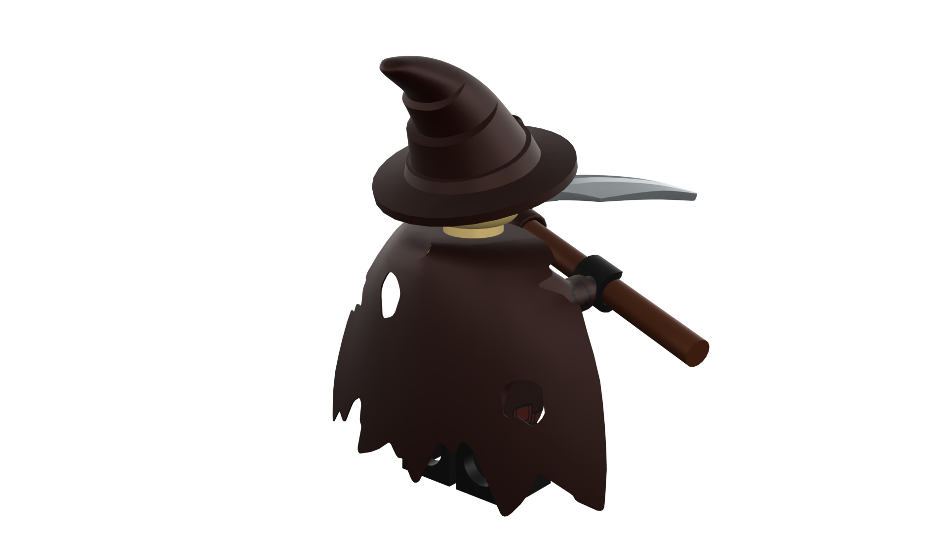 3D print minifigure - Scarecrow 3D print model_24