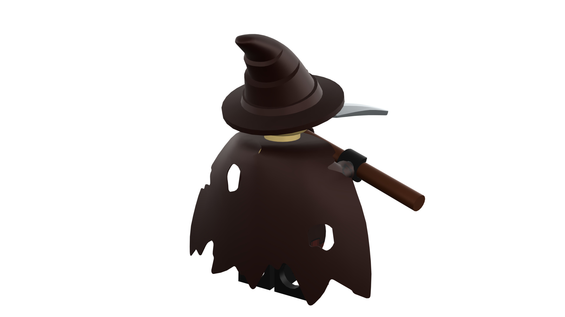 3D print minifigure - Scarecrow 3D print model_25