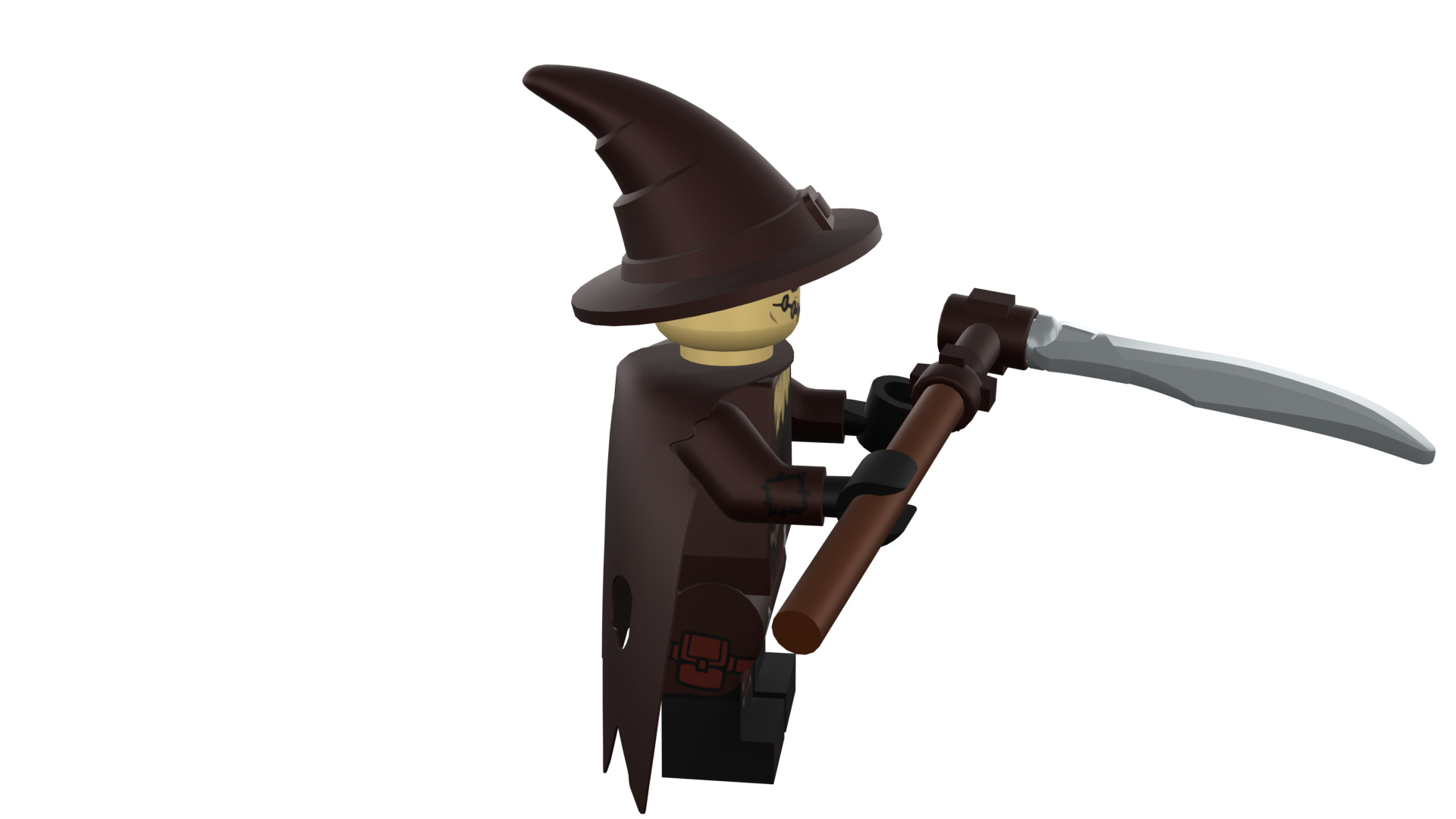 3D print minifigure - Scarecrow 3D print model_17