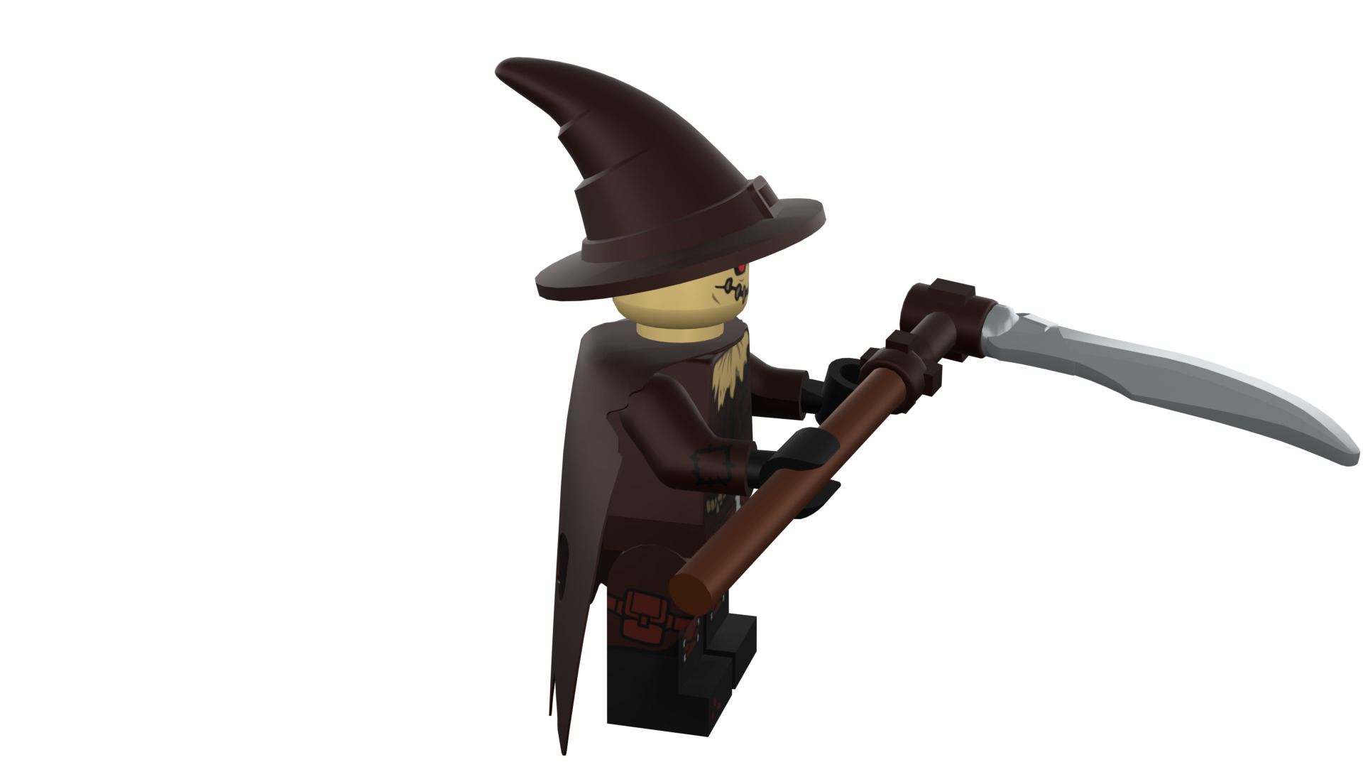 3D print minifigure - Scarecrow 3D print model_16