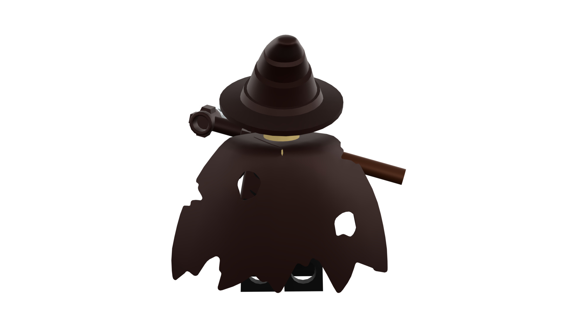 3D print minifigure - Scarecrow 3D print model_29