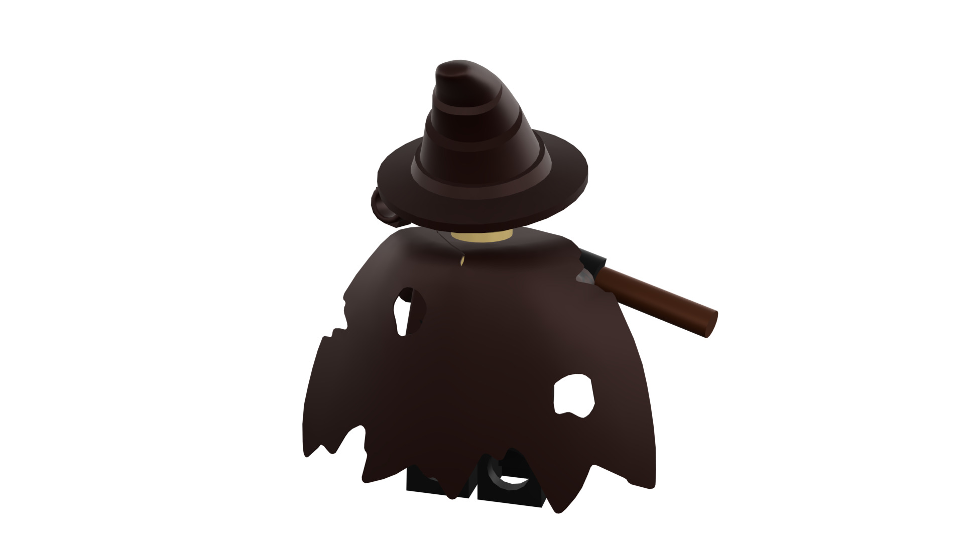 3D print minifigure - Scarecrow 3D print model_27