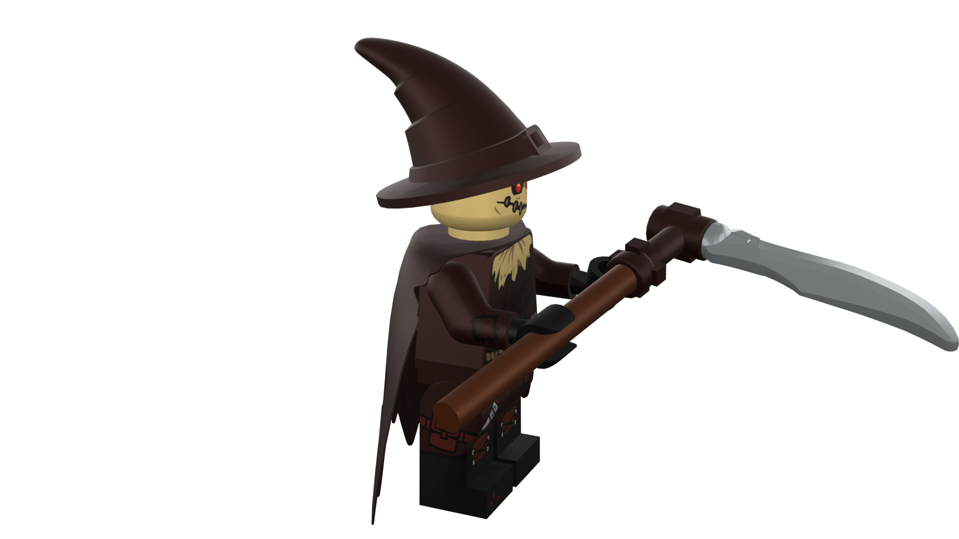 3D print minifigure - Scarecrow 3D print model_15