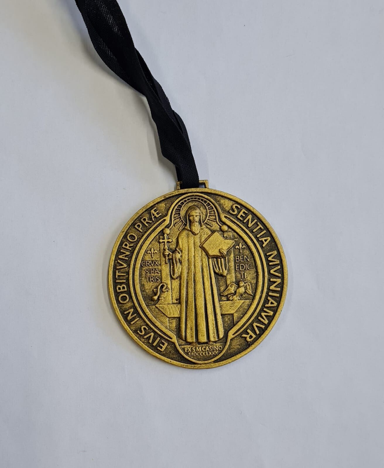 The Medal of Saint Benedict 3D print model_2