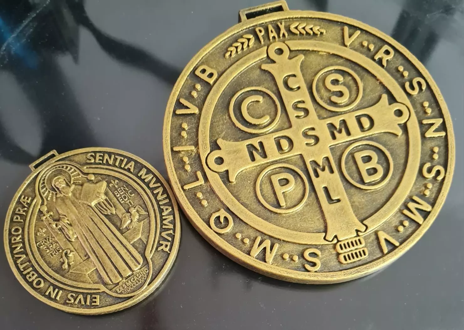 The Medal of Saint Benedict 3D print model_0