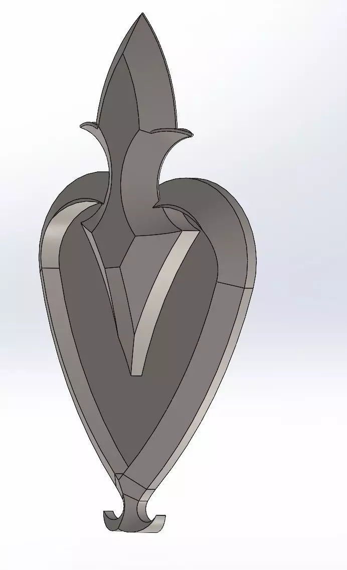 Escoffier Spade Symbol 3D print model