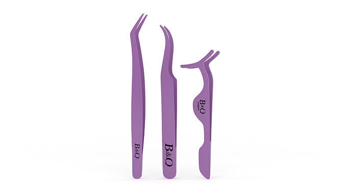 Eyelash Tweezers 3D model