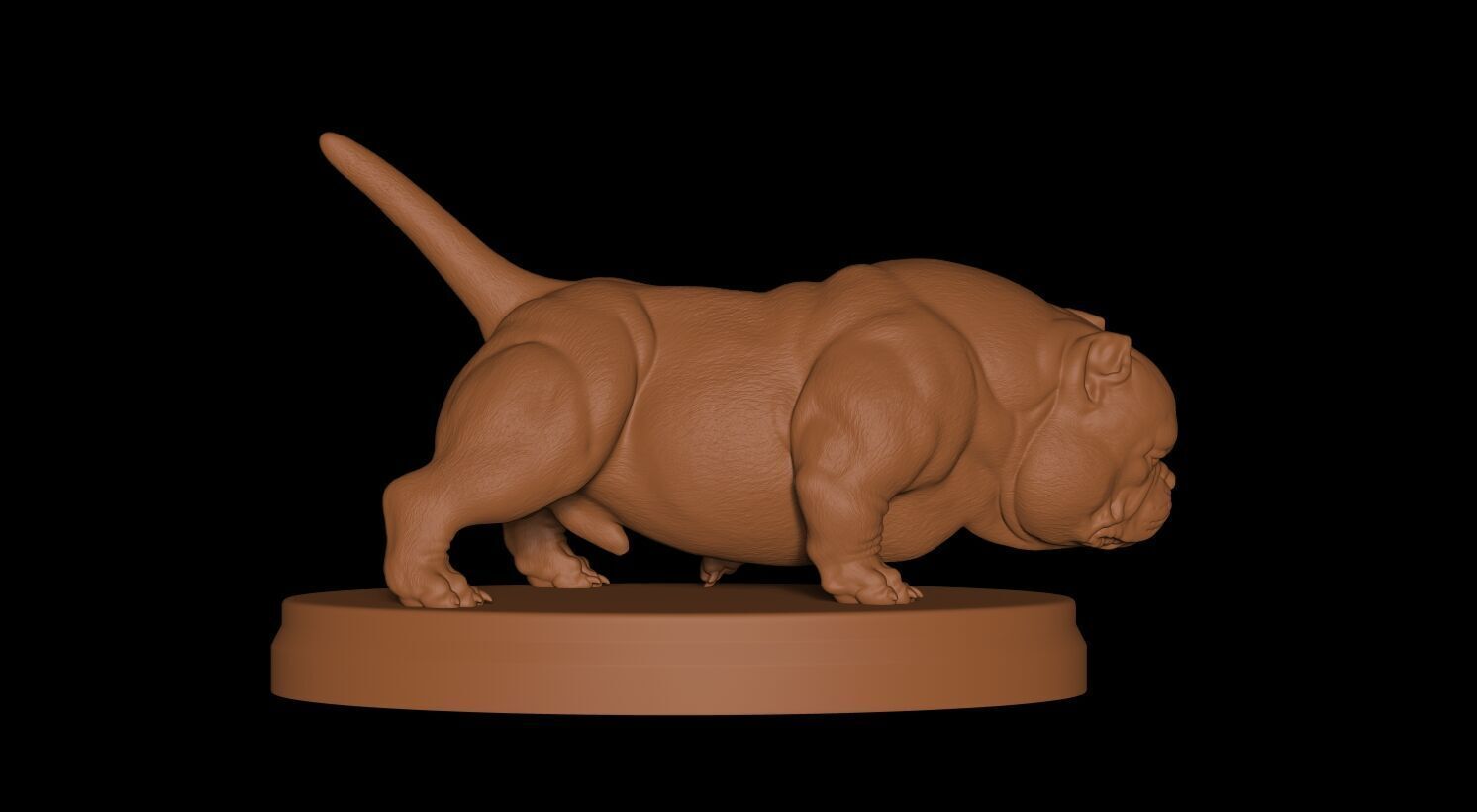 Exotic Bully 3D print model_1