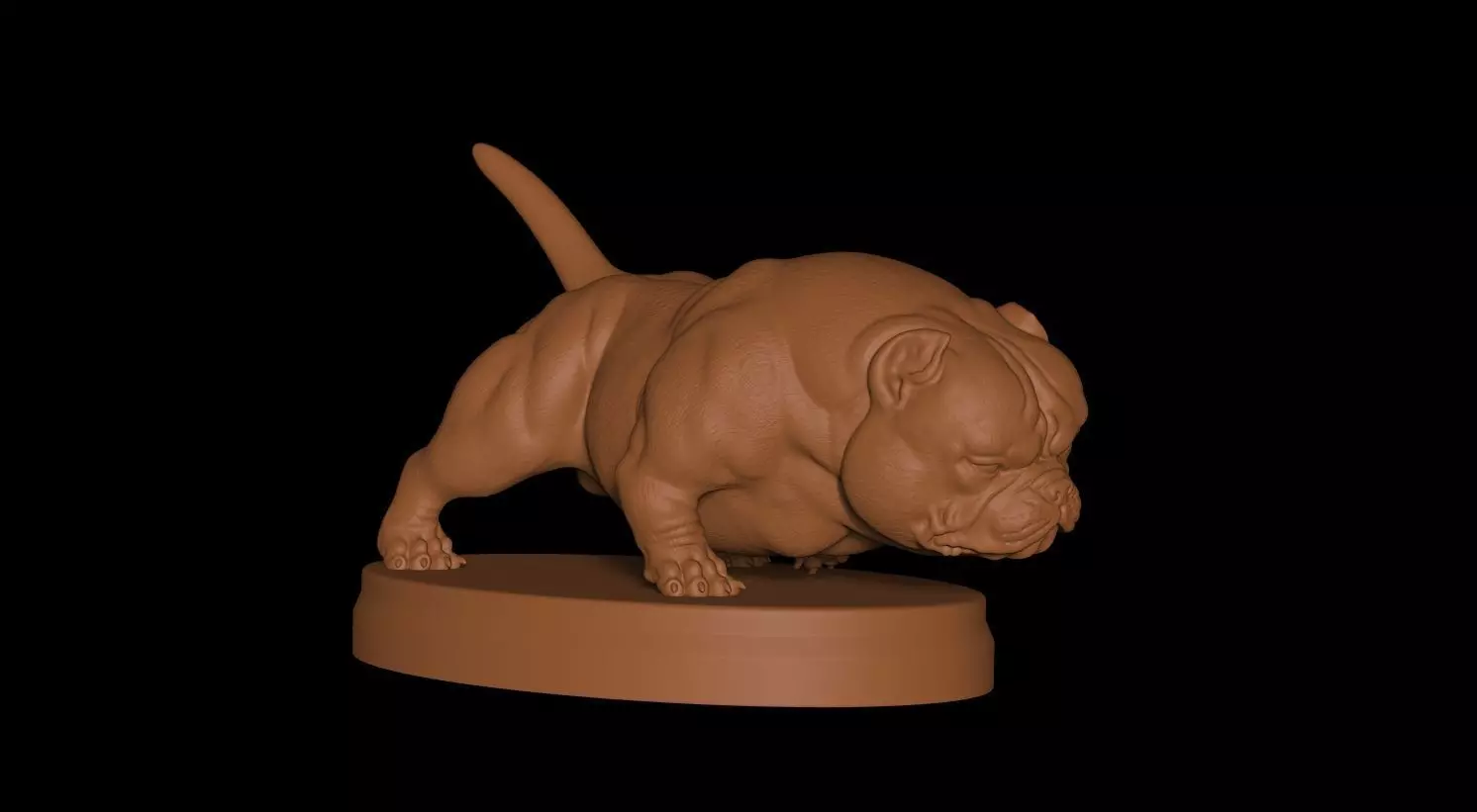 Exotic Bully 3D print model_0