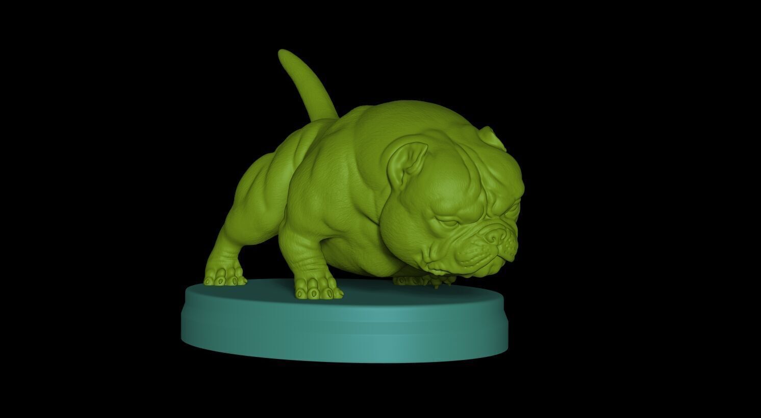 Exotic Bully 3D print model_9