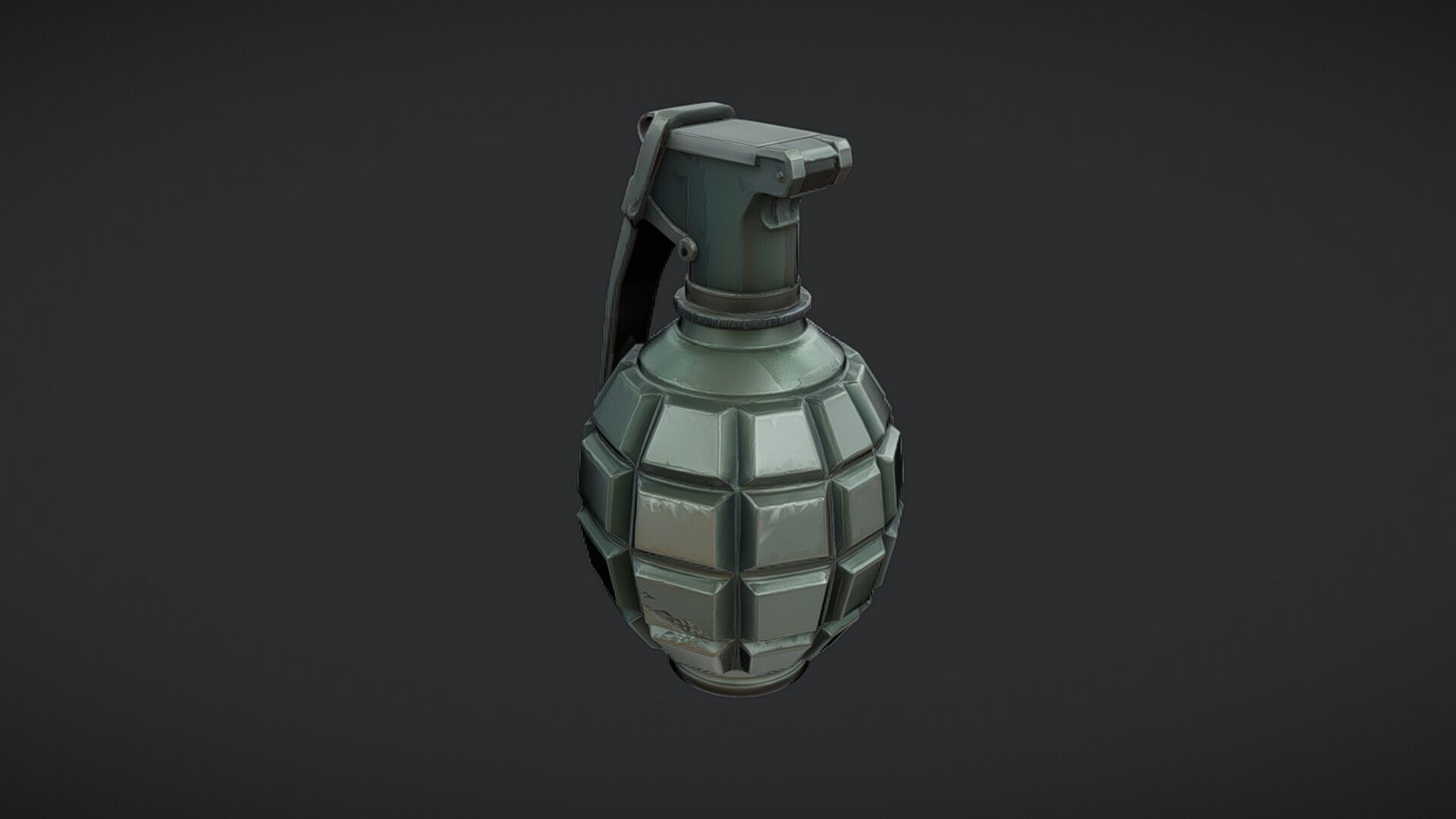 classic hand grenade 3D model_22