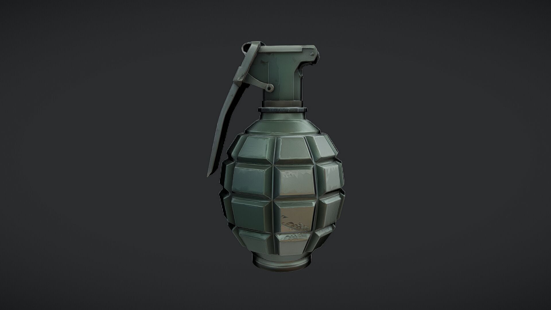 classic hand grenade 3D model_13