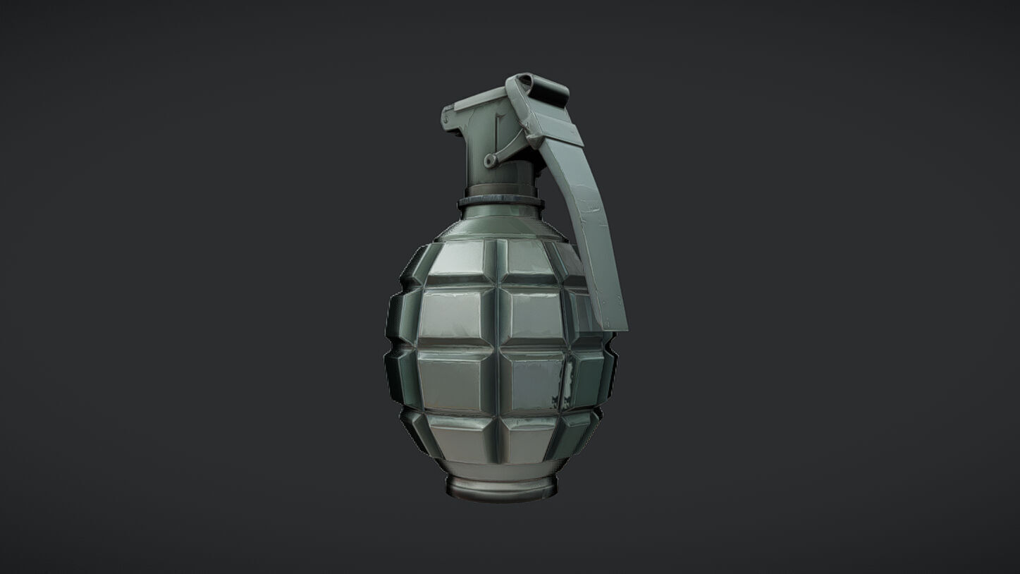 classic hand grenade 3D model_32