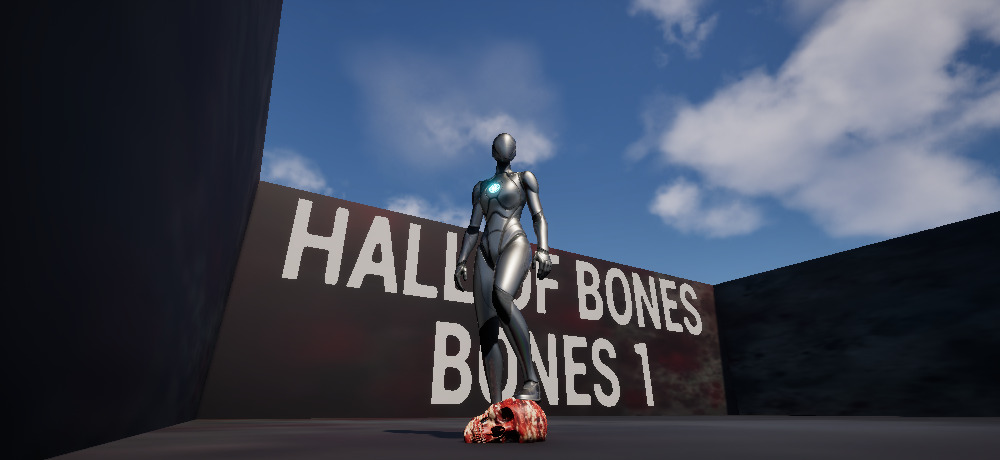UNREAL ENGINE HALL OF BONES 1 UNREAL ENGINE 5 5 4 PROJECT 3D model_5