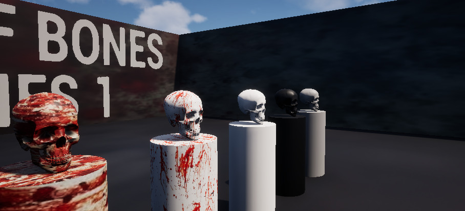 UNREAL ENGINE HALL OF BONES 1 UNREAL ENGINE 5 5 4 PROJECT 3D model_4