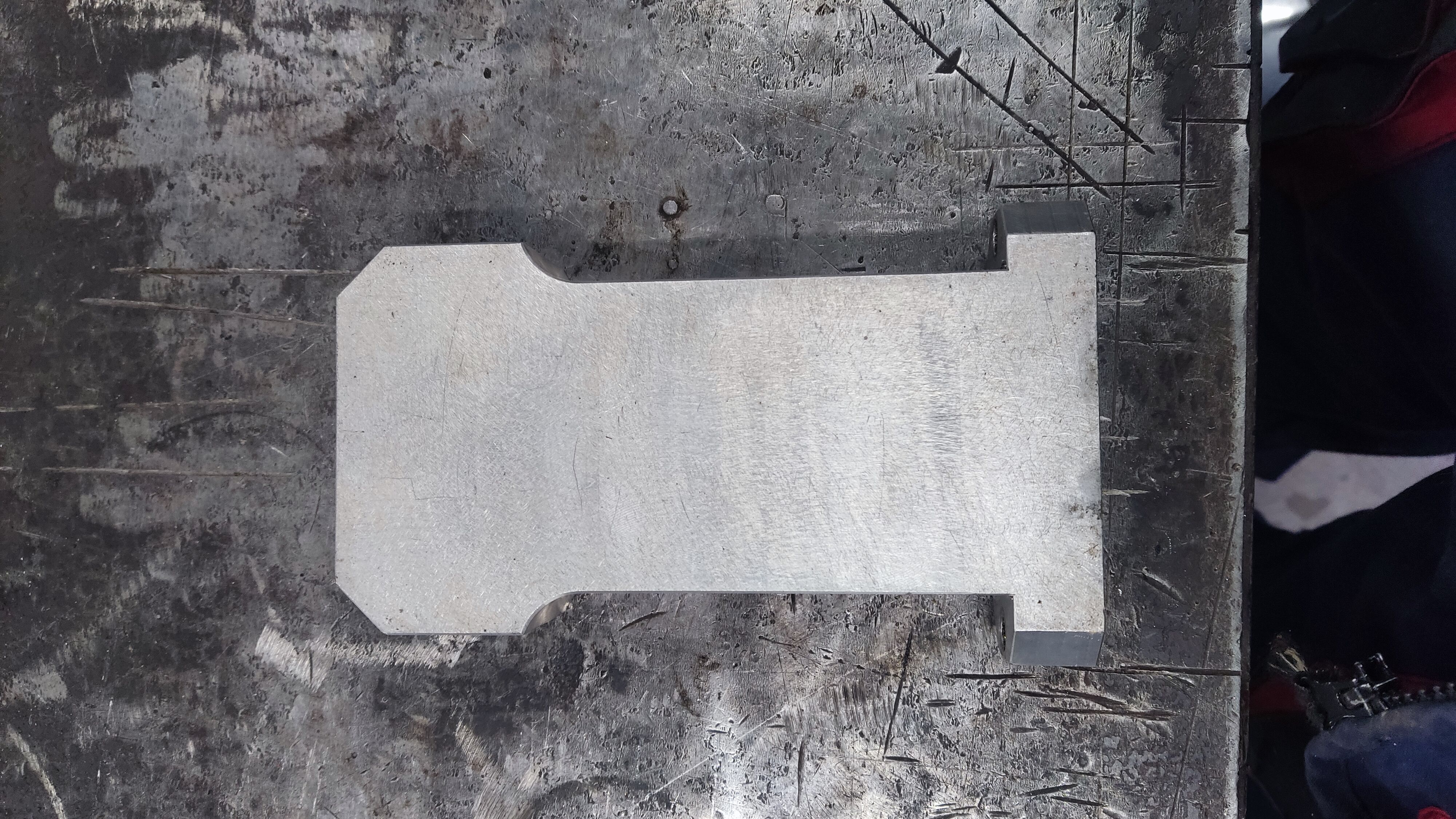 Industrial water manifold block dual inlet and outlet rust rer 3D print model_2