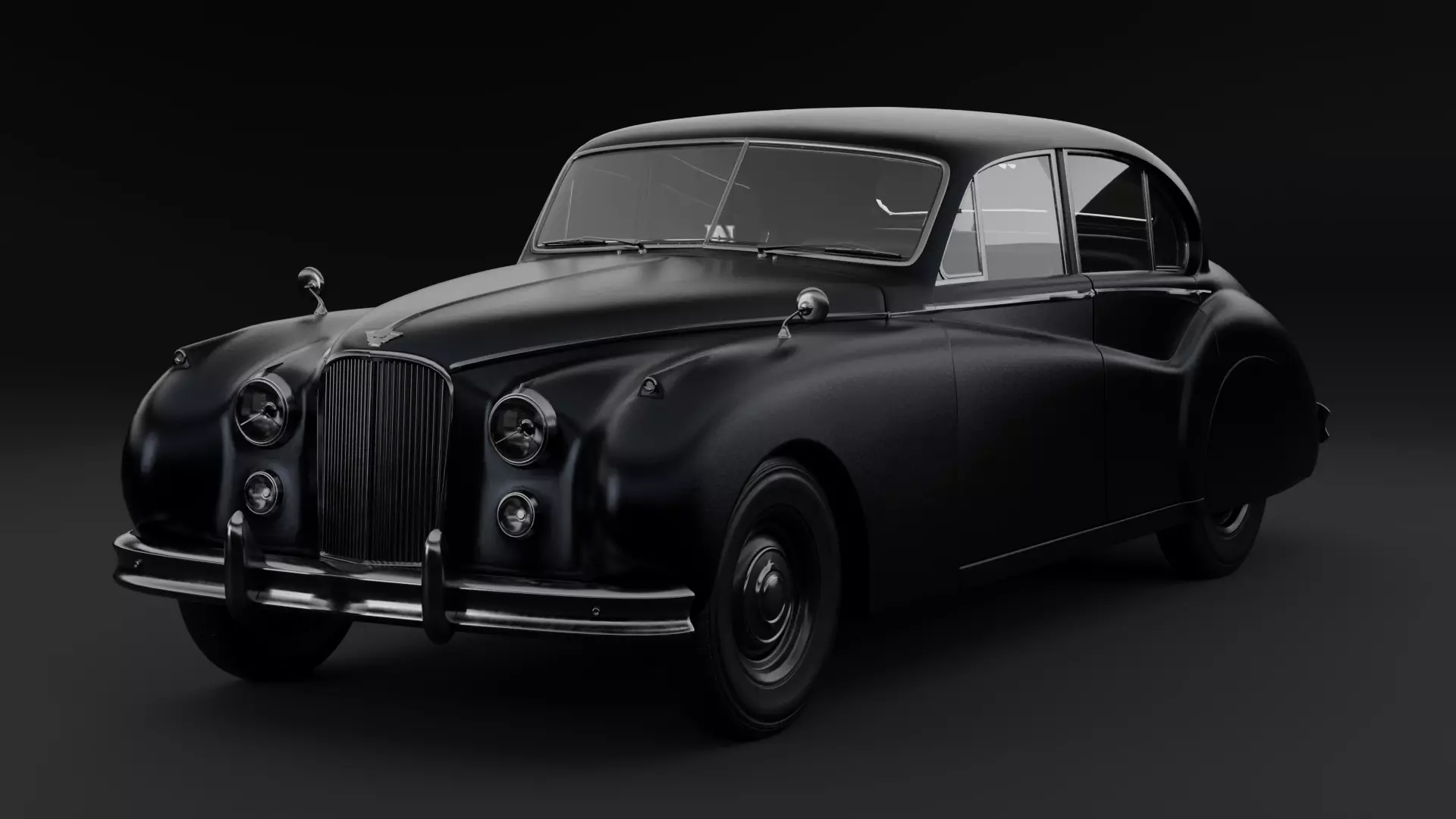 Jaguar Mark VII 3D model_0
