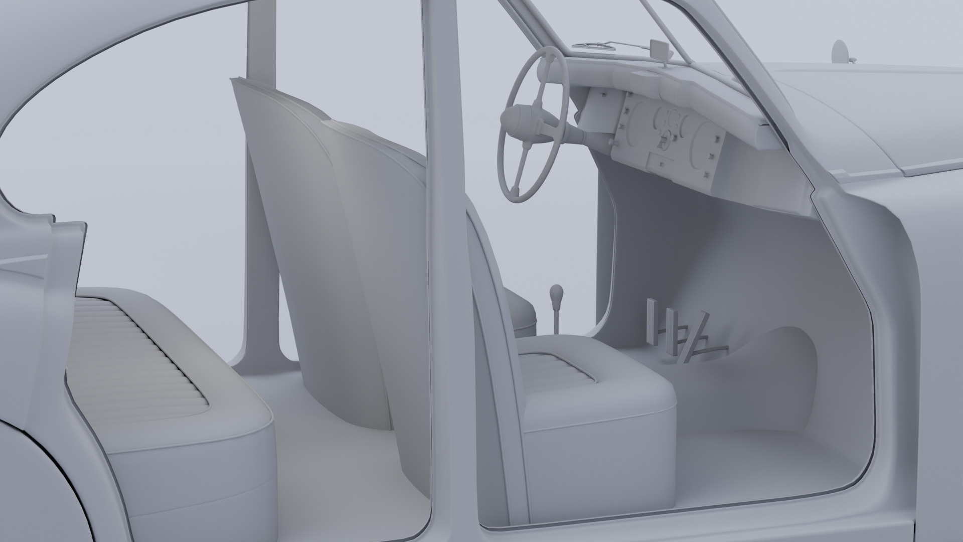 Jaguar Mark VII 3D model_9