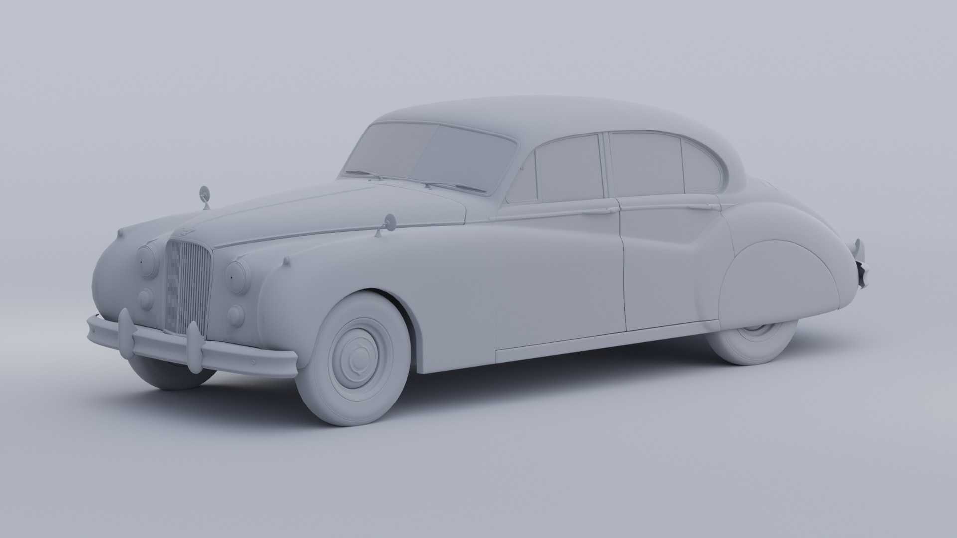 Jaguar Mark VII 3D model_6