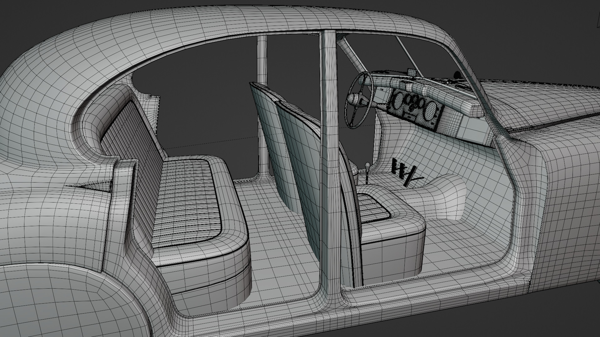 Jaguar Mark VII 3D model_13