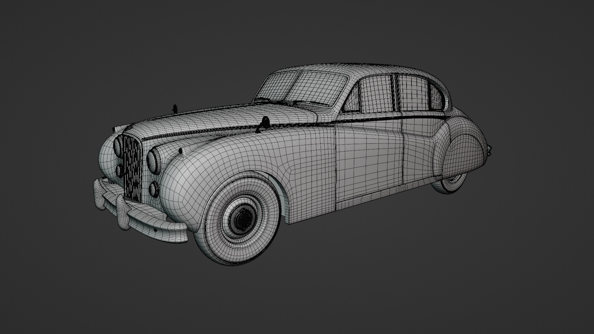 Jaguar Mark VII 3D model_10