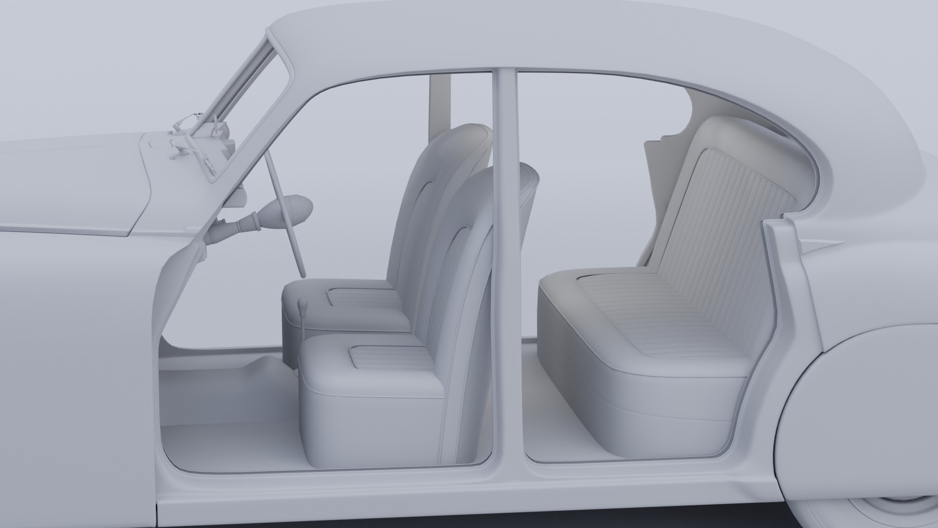 Jaguar Mark VII 3D model_8