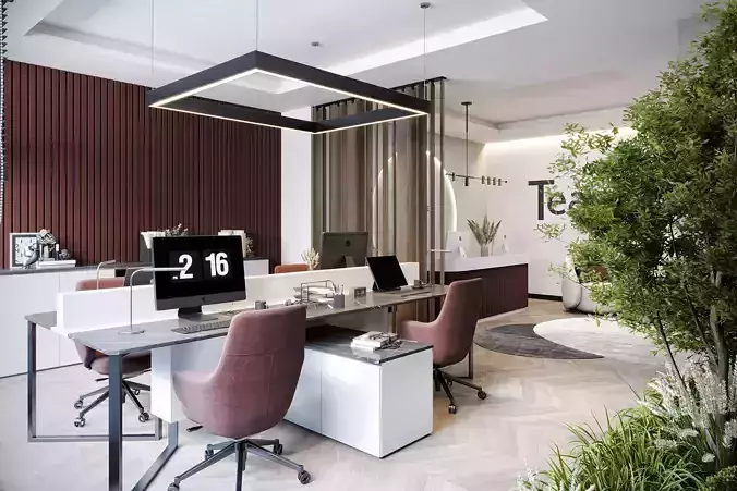 Modern Office Interior 03