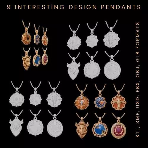 Realistic Droplet Pendant 3D print model