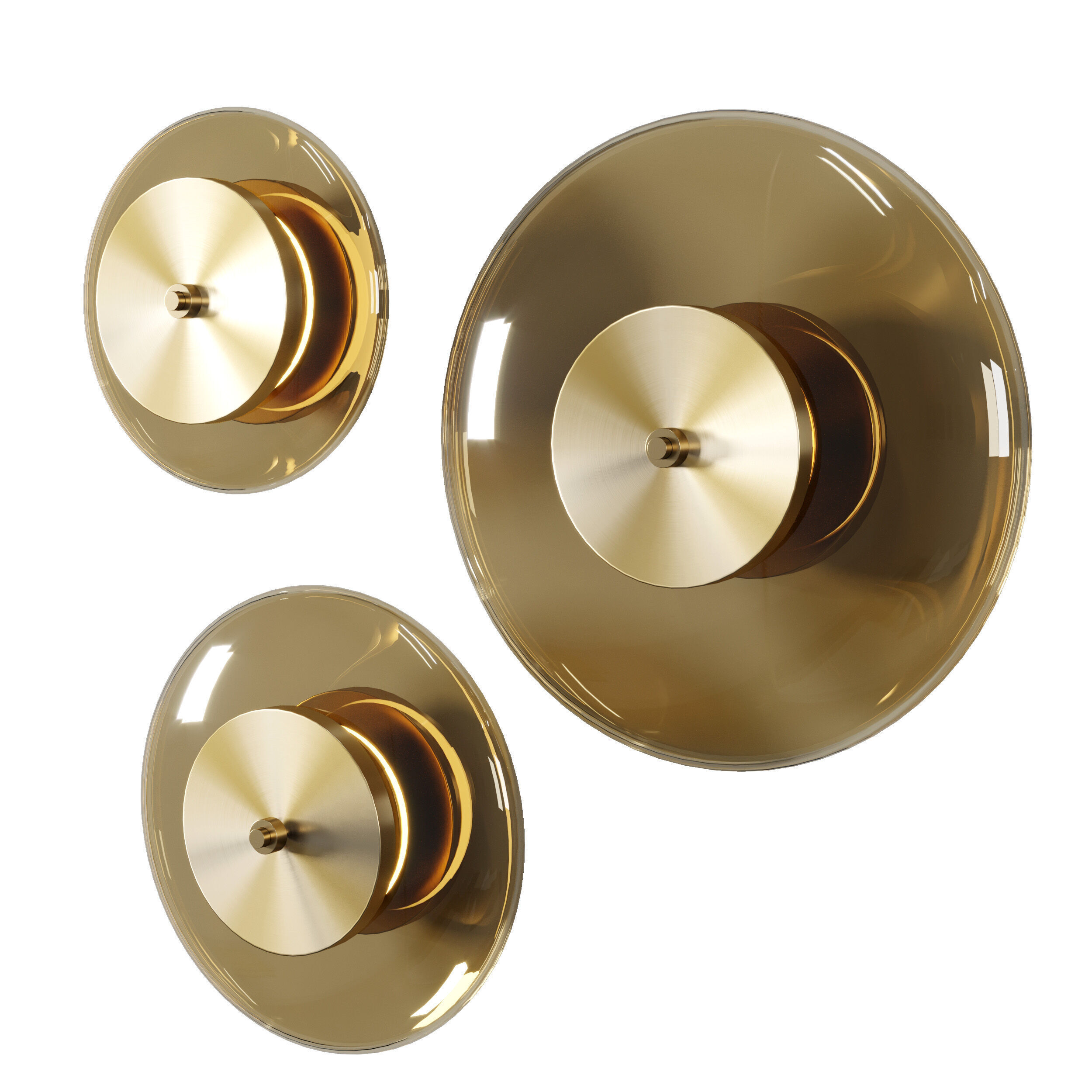 Zen Ceiling Wall Low-poly 3D model_1