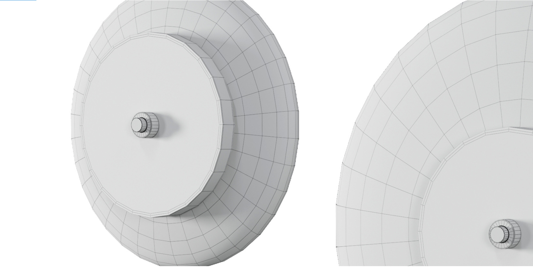 Zen Ceiling Wall Low-poly 3D model_9