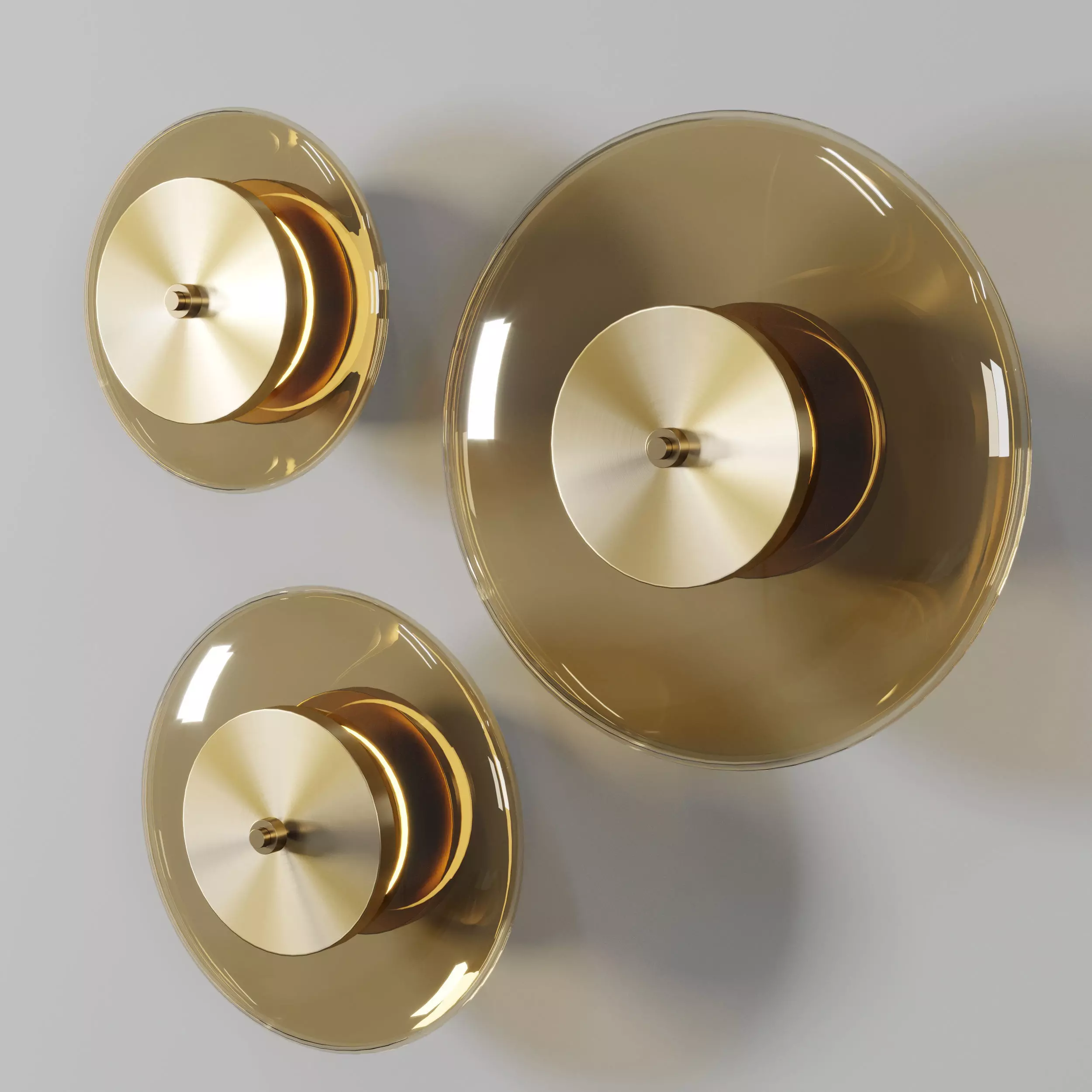 Zen Ceiling Wall Low-poly 3D model_0