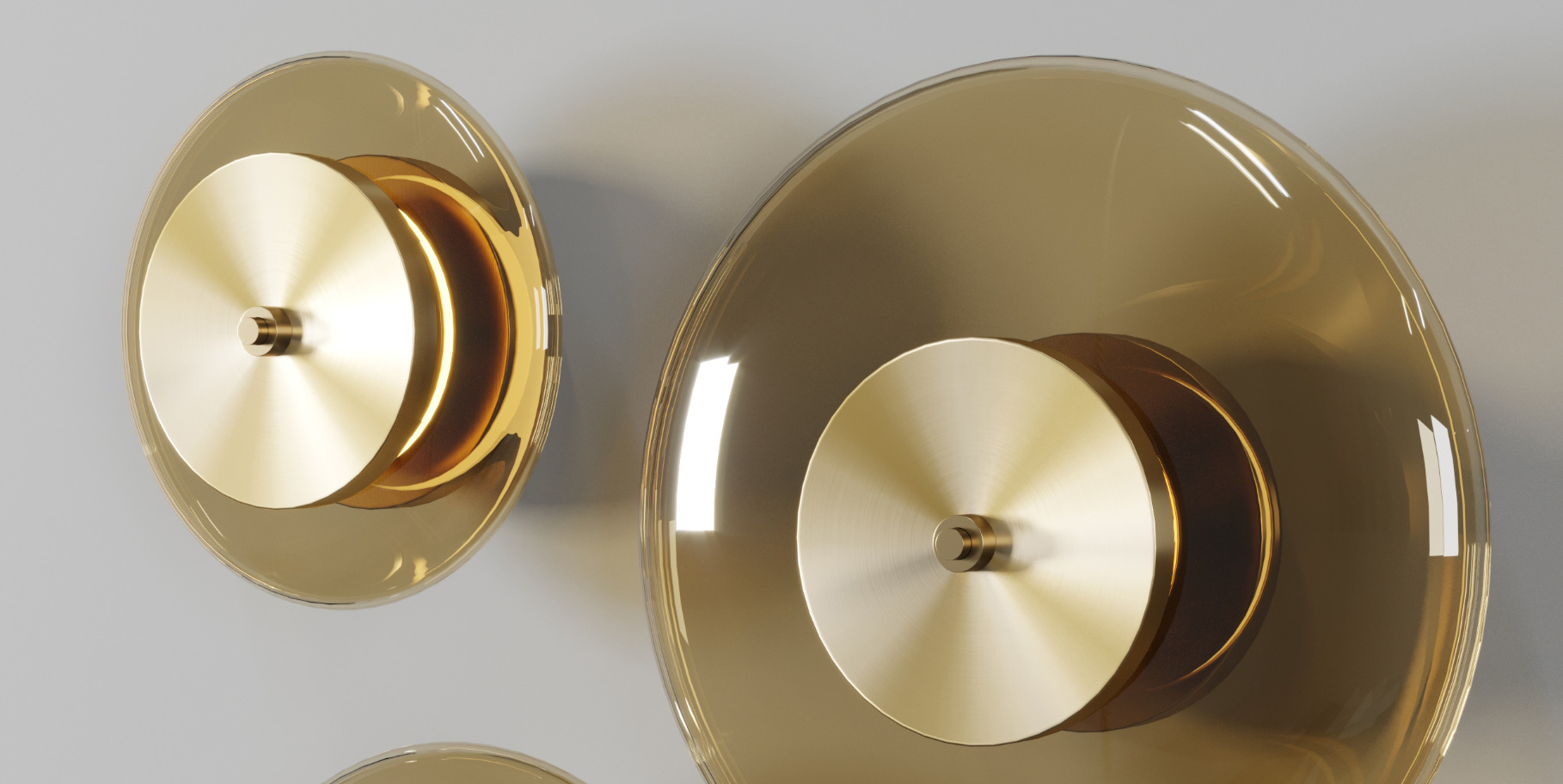 Zen Ceiling Wall Low-poly 3D model_5