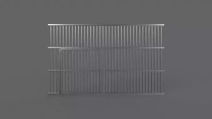 PBR Door Prison Cell 3