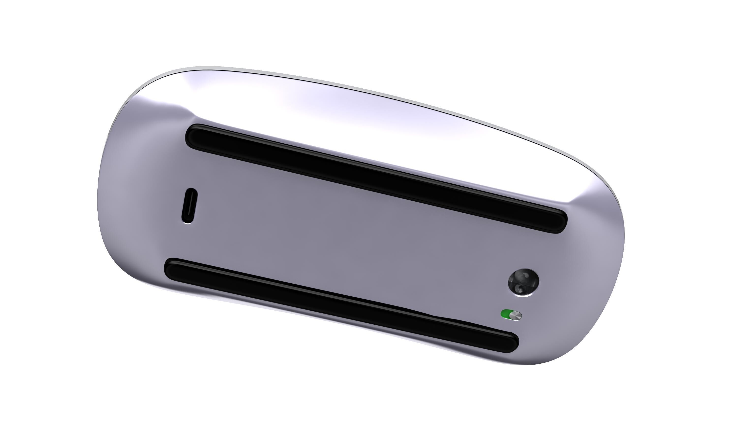 Apple iMac M4 Chip 2024 Purple 3D model_20