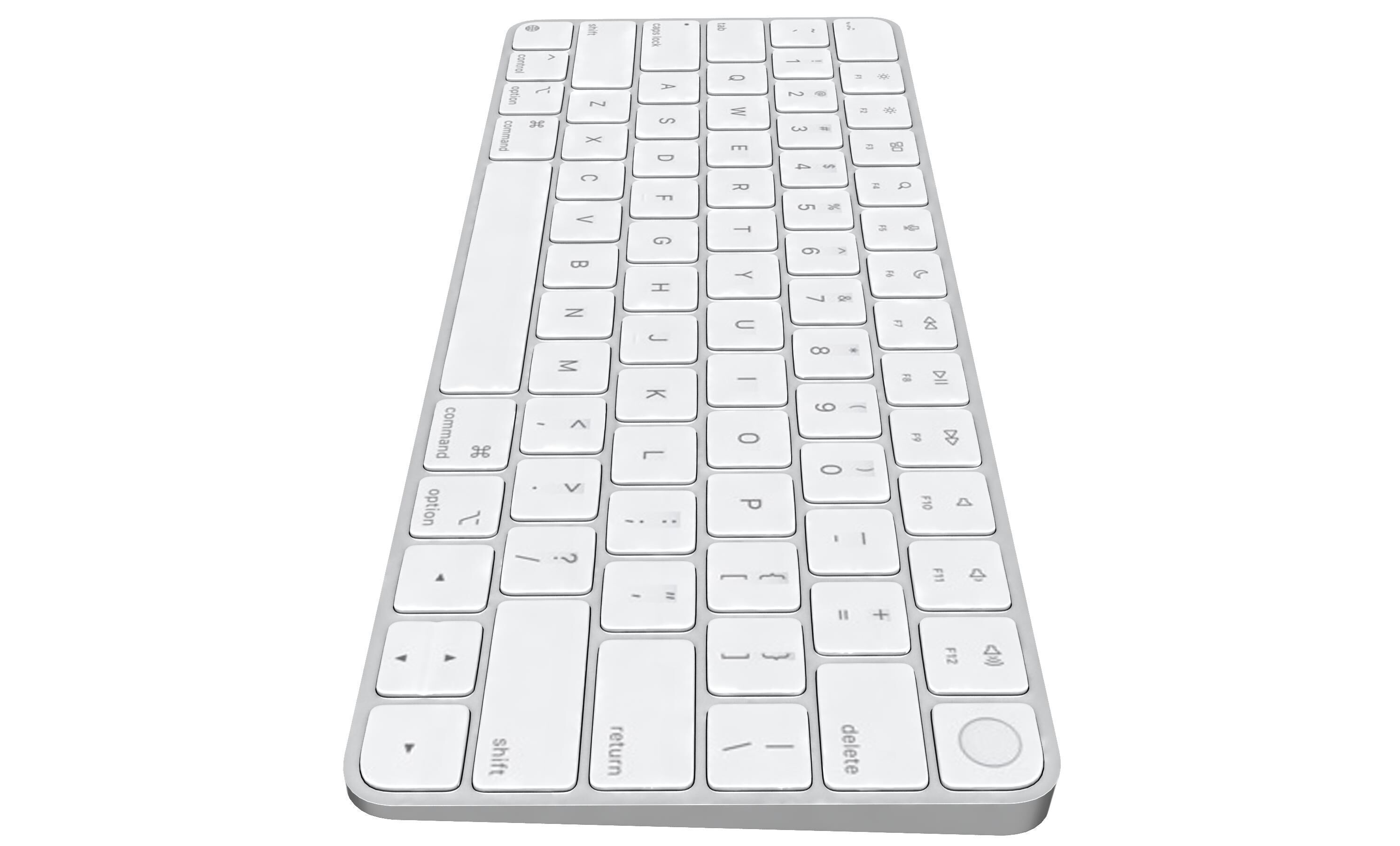 Apple iMac M4 Chip 2024 Silver 3D model_19