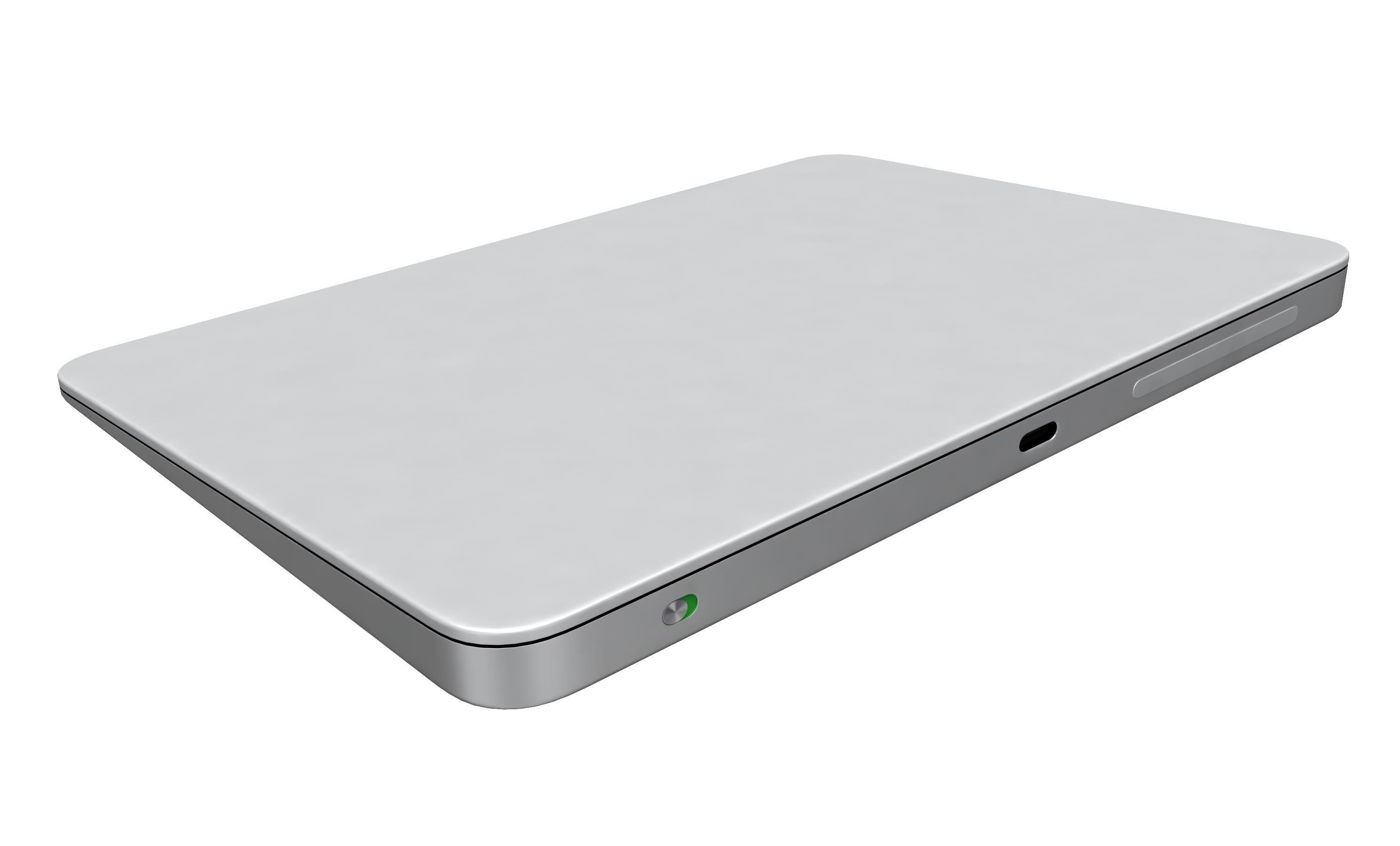 Apple iMac M4 Chip 2024 Silver 3D model_24