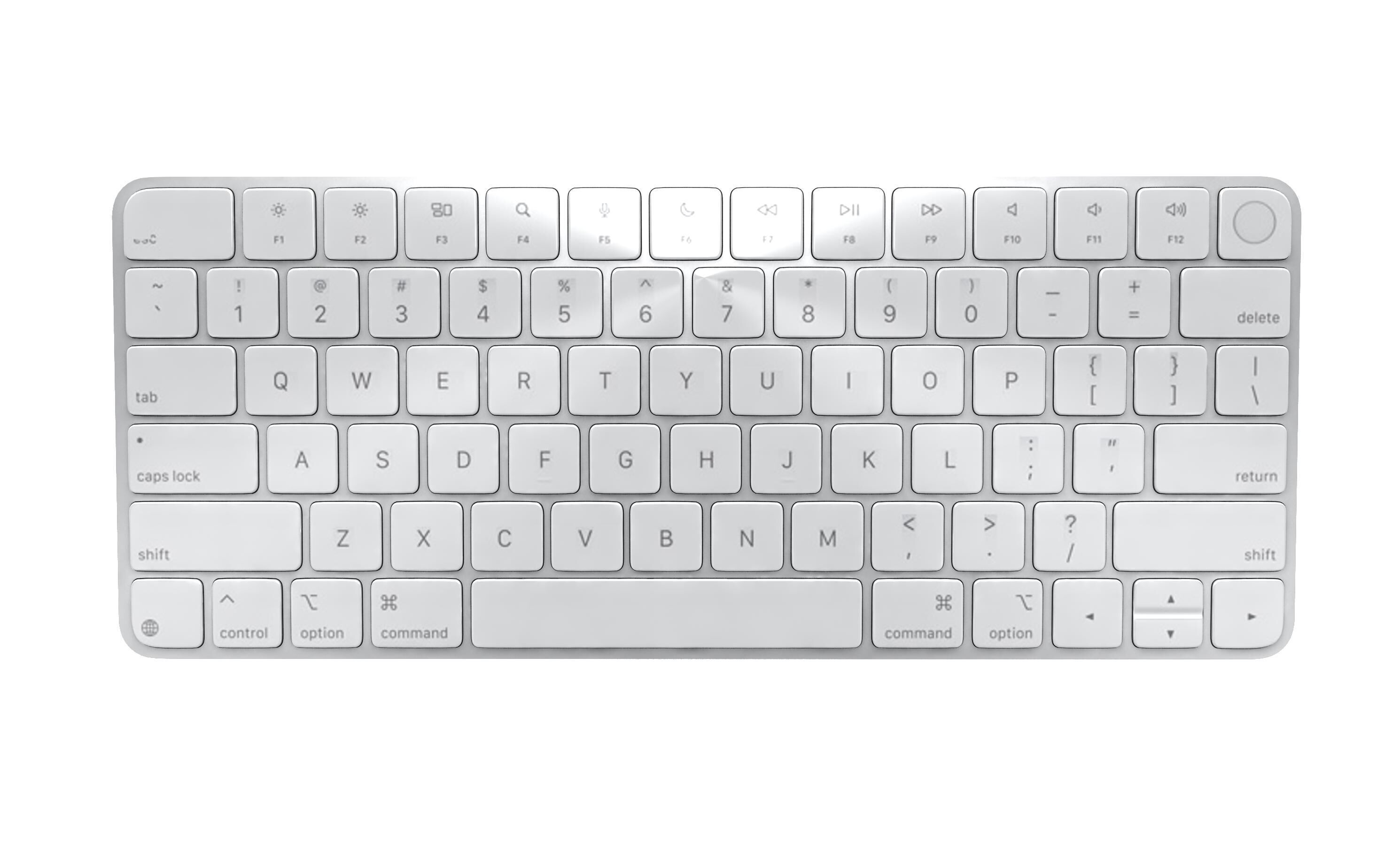 Apple iMac M4 Chip 2024 Silver 3D model_16