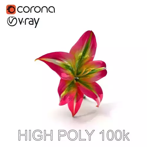 Vibrant Flower Model Pack with Detailed Petals