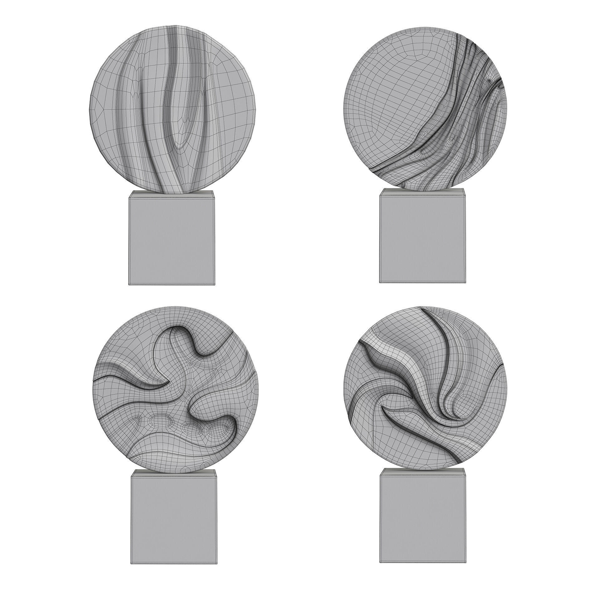 Sculptures 74 3D model_6