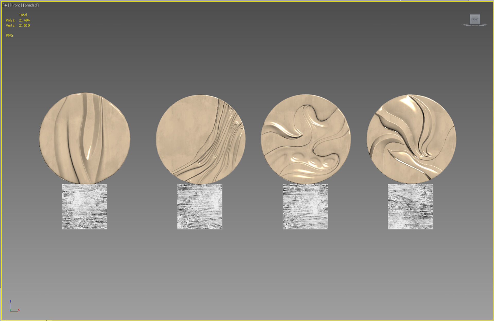 Sculptures 74 3D model_5