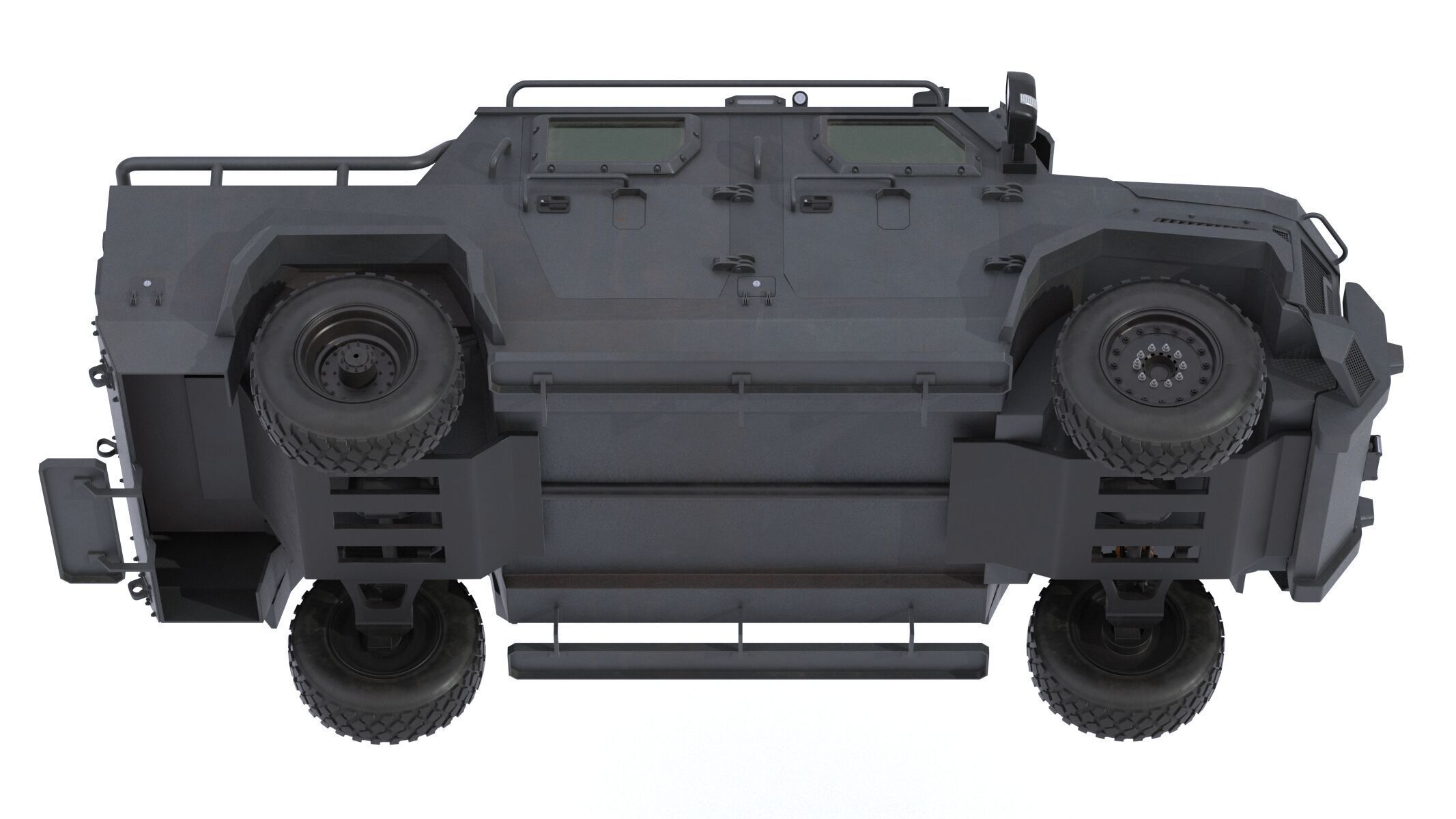 Alpine Armored Pit-Bull VXT Cal Tactical SWAT APC Truck 3D model_20