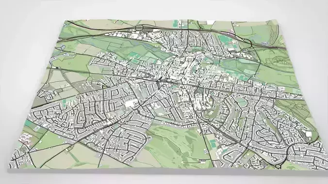 Cityscape Chichester Great Britain