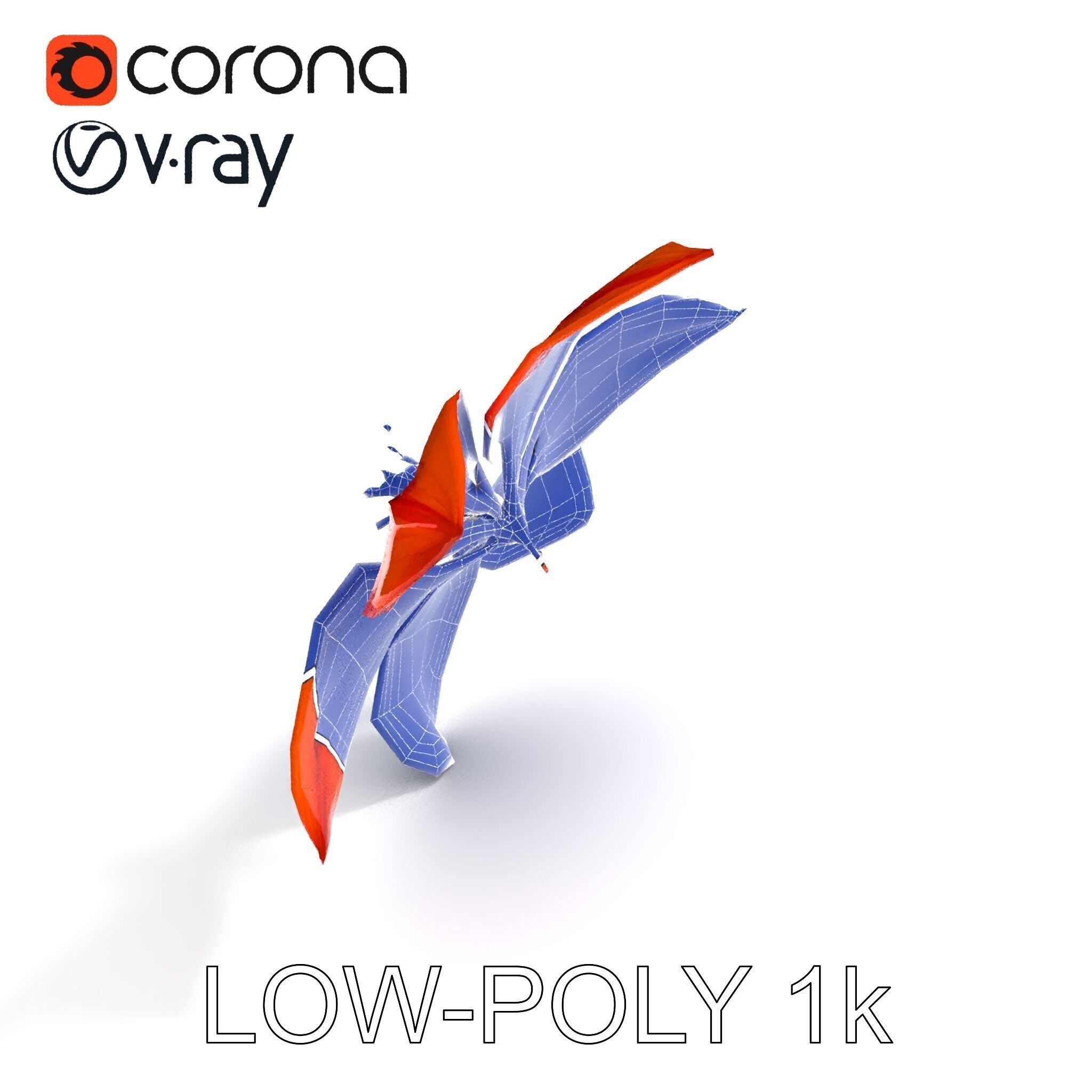 Realistic Orange Lily Flower D Model Pack Low-poly 3D model_23