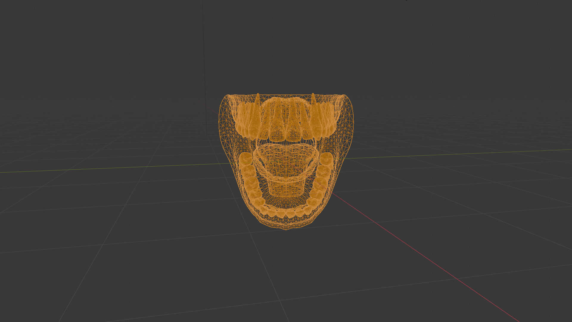 Stylized Mouth Anatomy 3D Print STL 3D print model_1