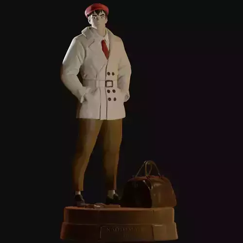  Naoto Date - Tiger Mask  Modello 3D per stampa STL