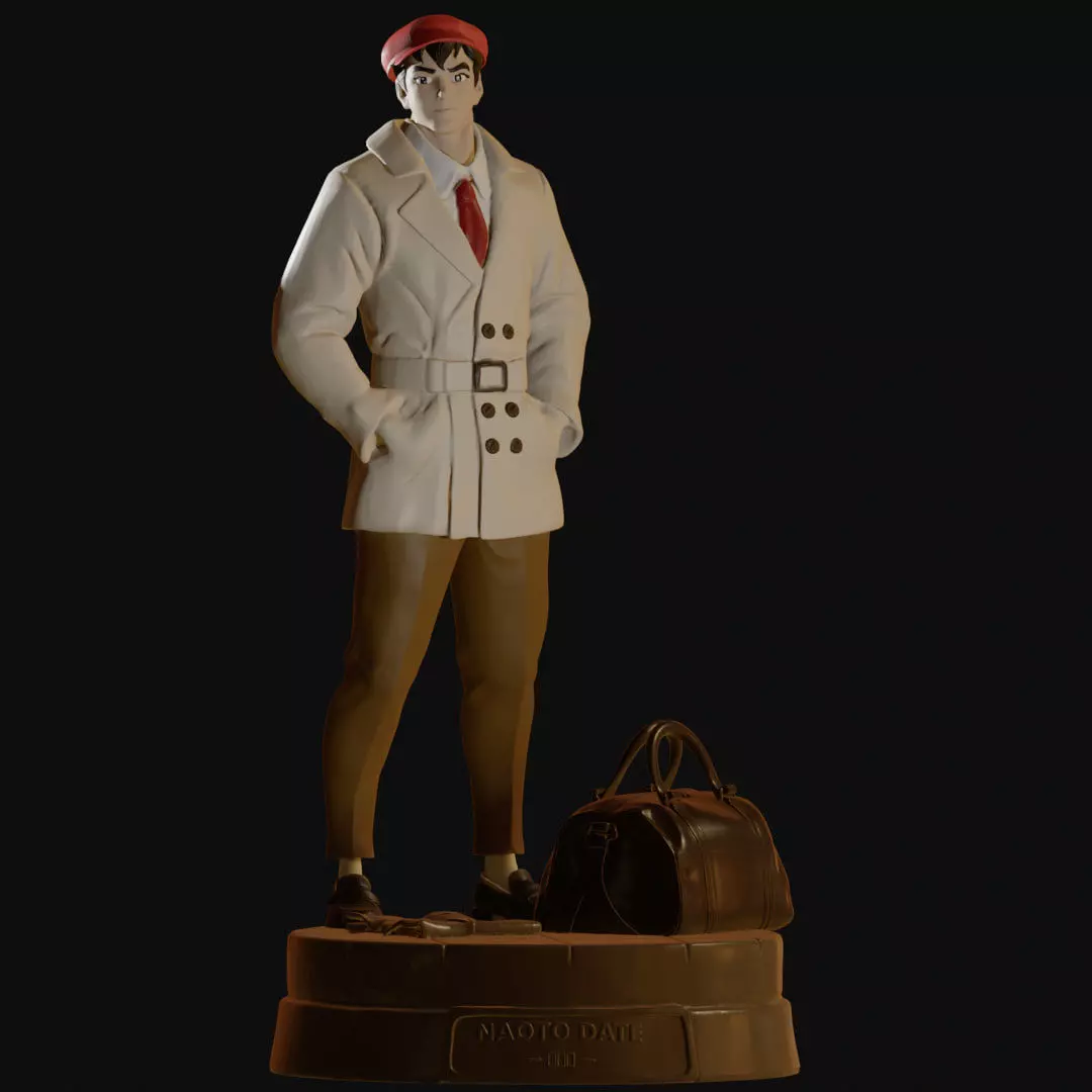  Naoto Date - Tiger Mask  Modello 3D per stampa STL 3D print model_0