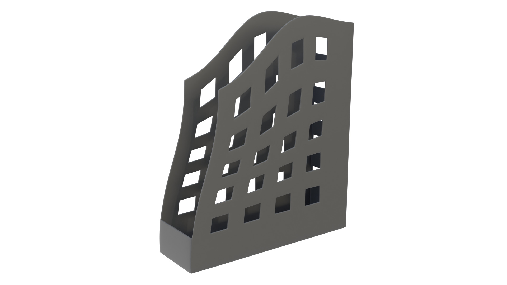 Plastic container paper 03 3D model_2